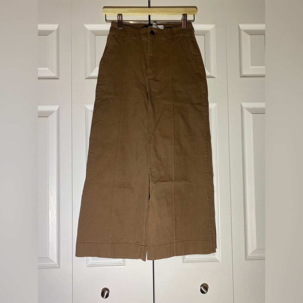 Hollister Tan Ankle Pants